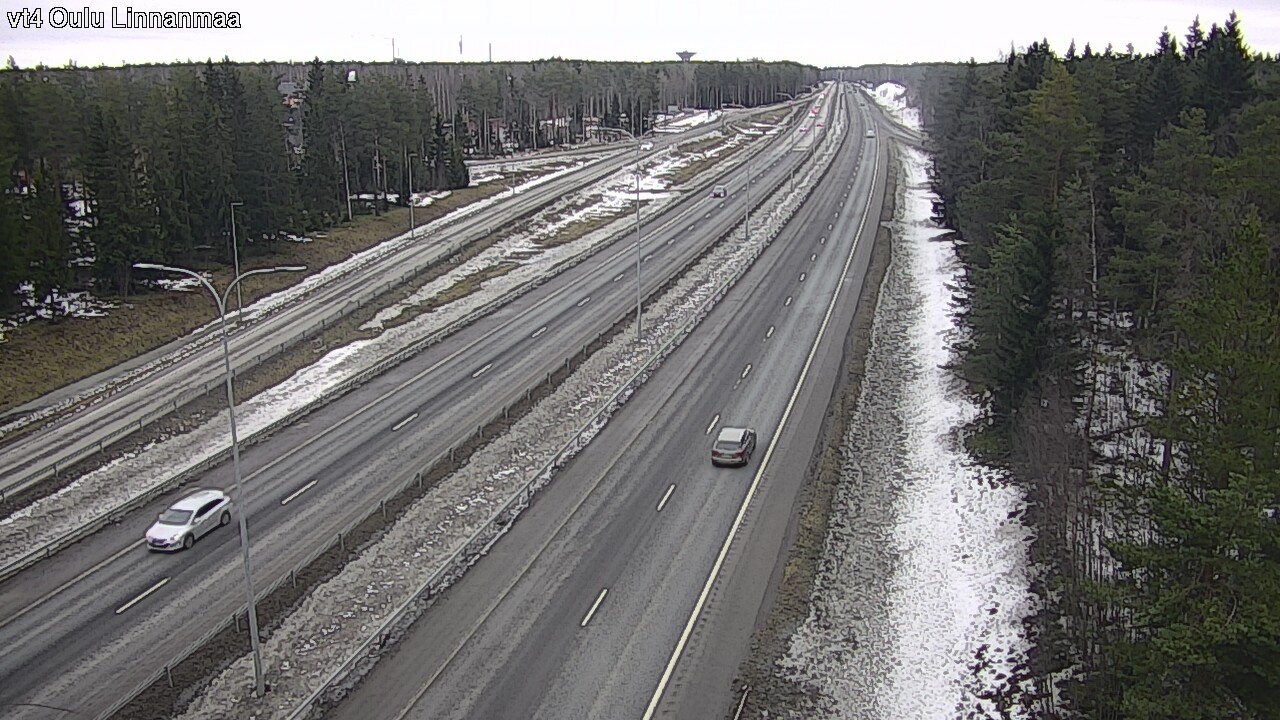 Weather Camera Image Road 4 Oulu, Linnanmaa, Oulu, Pohjois-Pohjanmaa