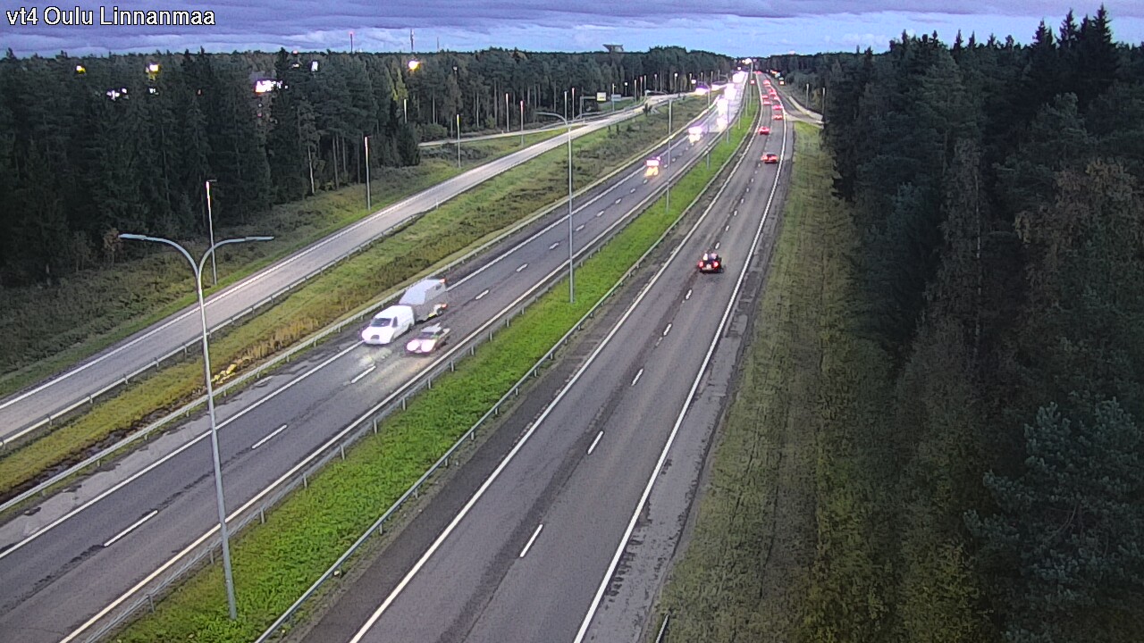 Kelikamerat Kuva Tie 4 Oulu Linnanmaa, Oulu, Pohjois-Pohjanmaa