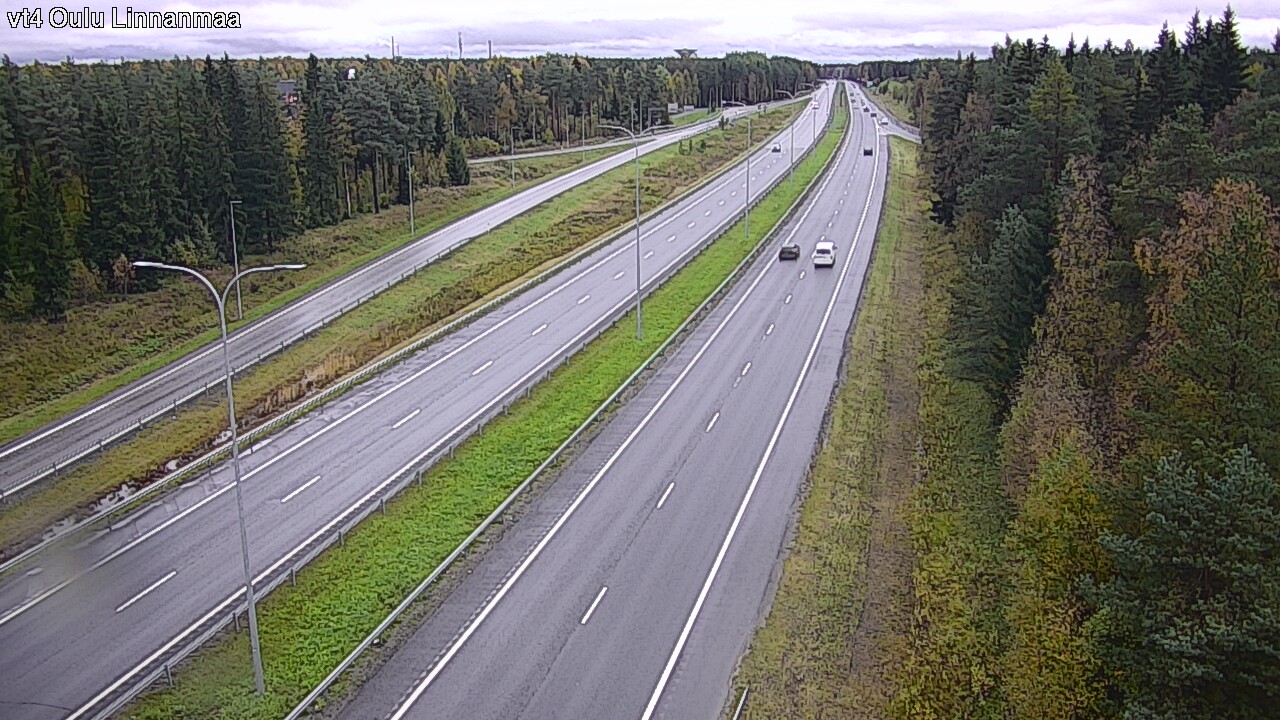 Weather Camera Image Road 4 Oulu, Linnanmaa, Oulu, Pohjois-Pohjanmaa