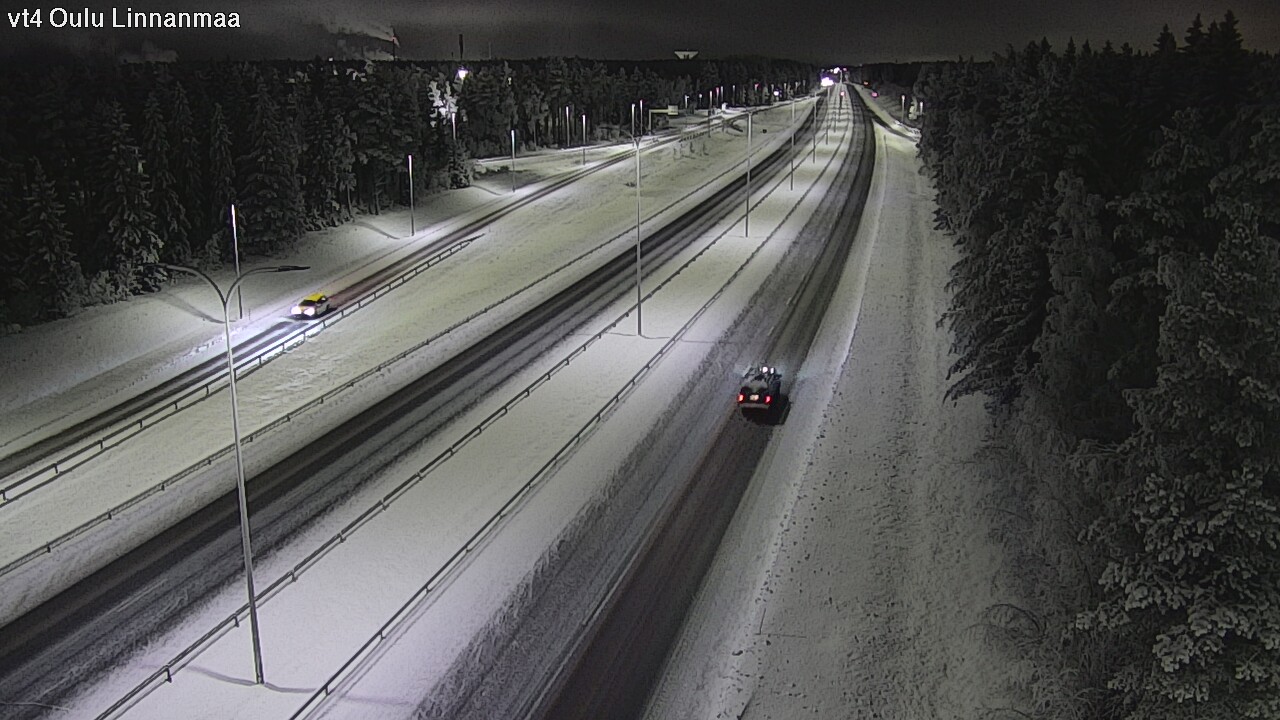 Weather Camera Image Road 4 Oulu, Linnanmaa, Oulu, Pohjois-Pohjanmaa