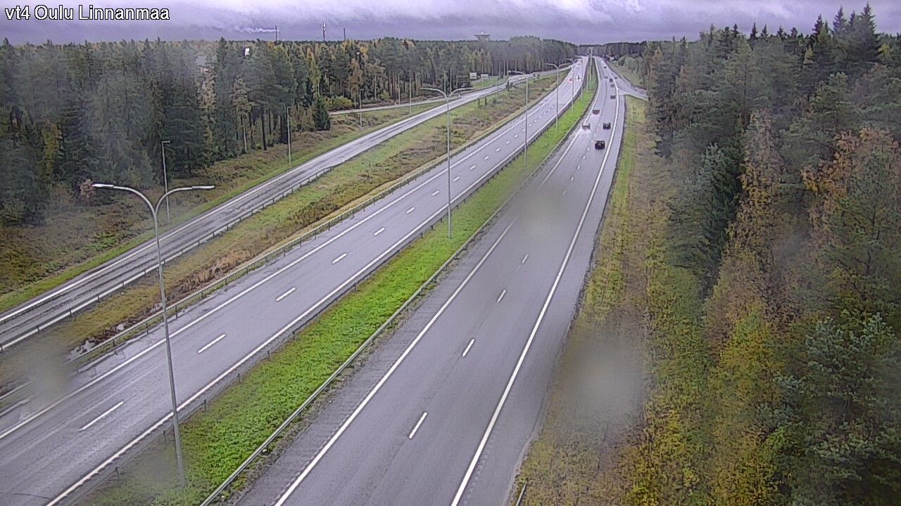 Weather Camera Image Road 4 Oulu, Linnanmaa, Oulu, Pohjois-Pohjanmaa