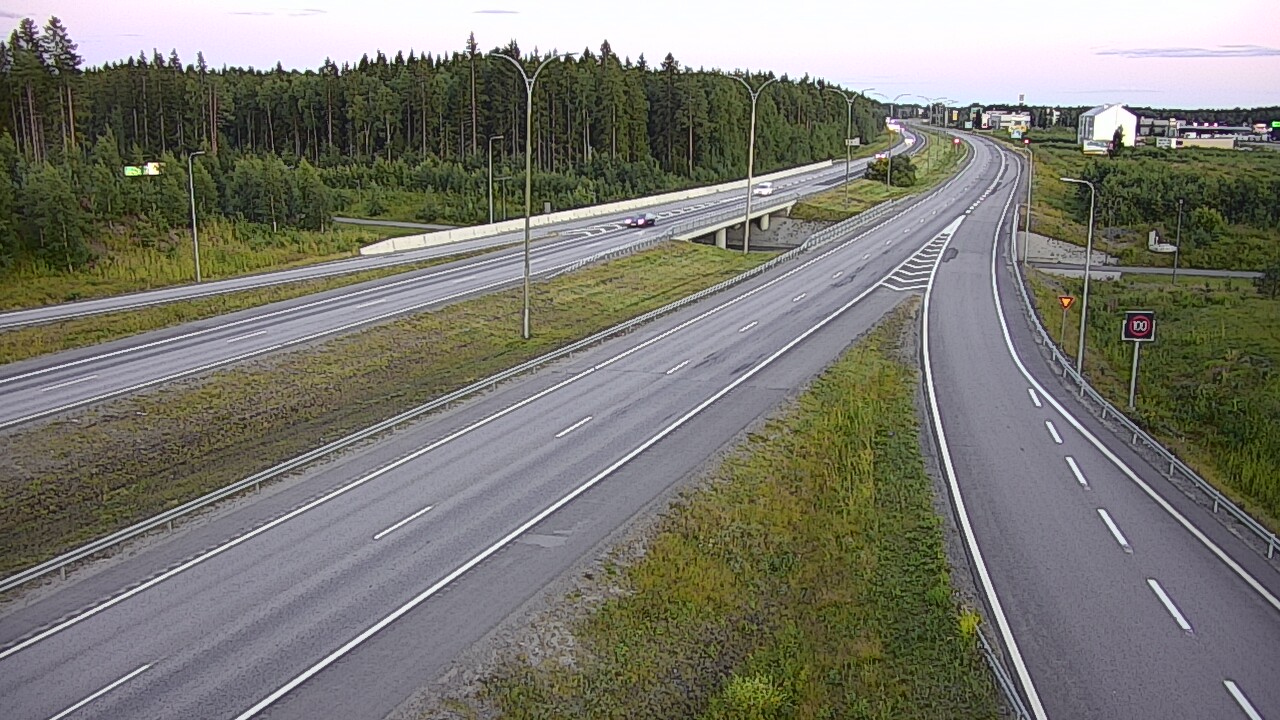 Kelikamerat Kuva Tie 4 Kempele, Zatelliitti, Oulu, Pohjois-Pohjanmaa