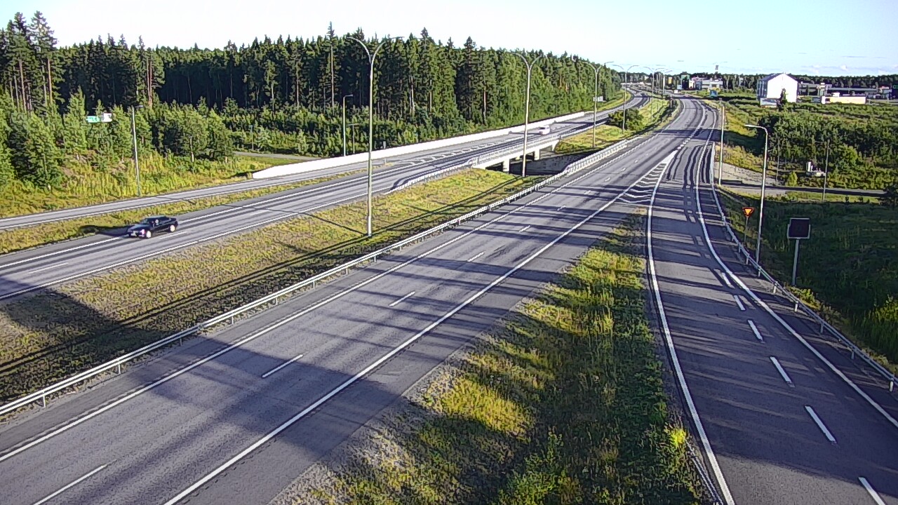 Kelikamerat Kuva Tie 4 Kempele, Zatelliitti, Oulu, Pohjois-Pohjanmaa