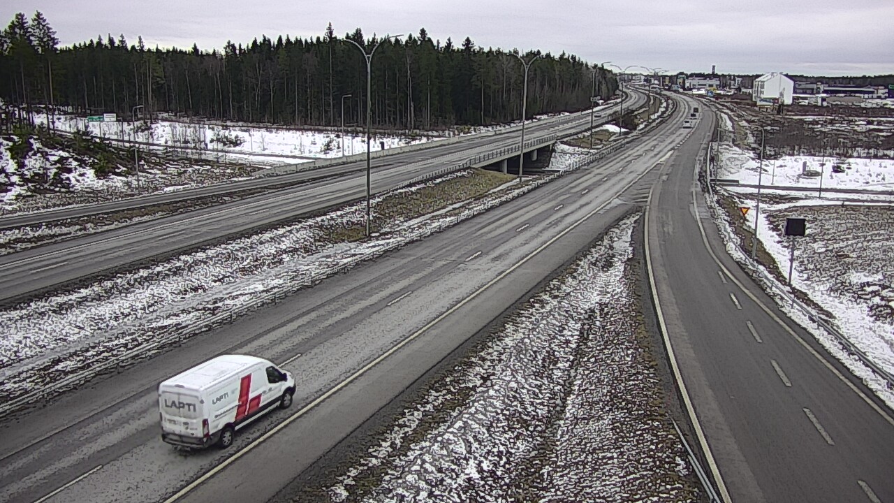 Kelikamerat Kuva Tie 4 Kempele, Zatelliitti, Oulu, Pohjois-Pohjanmaa
