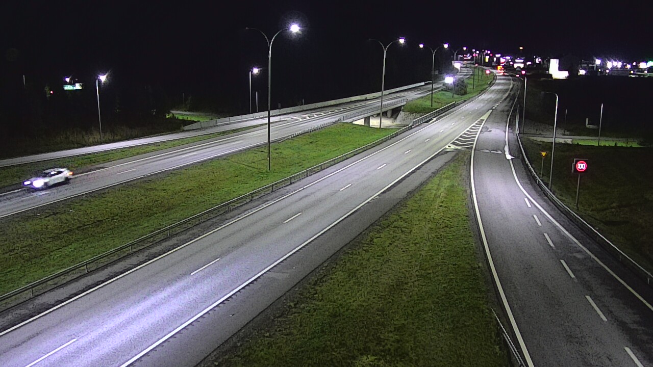 Weather Camera Image Road 4 Kempele, Zatelliitti, Oulu, Pohjois-Pohjanmaa