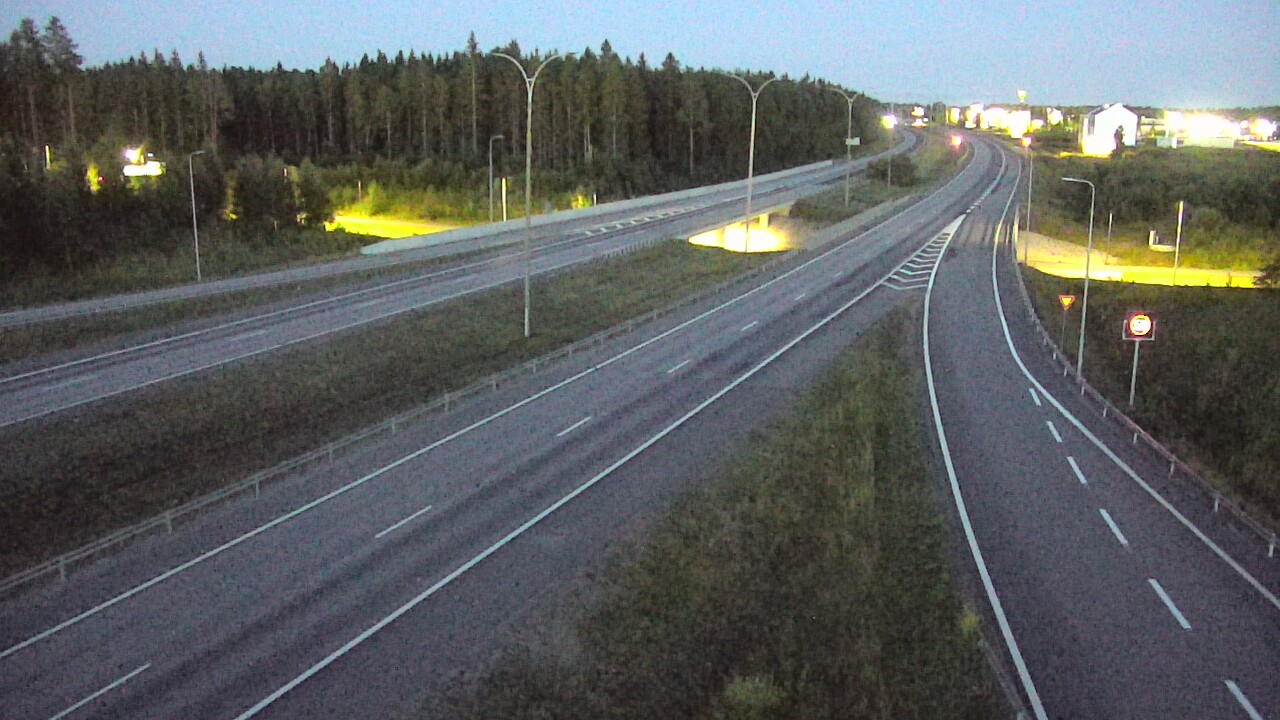 Kelikamerat Kuva Tie 4 Kempele, Zatelliitti, Oulu, Pohjois-Pohjanmaa