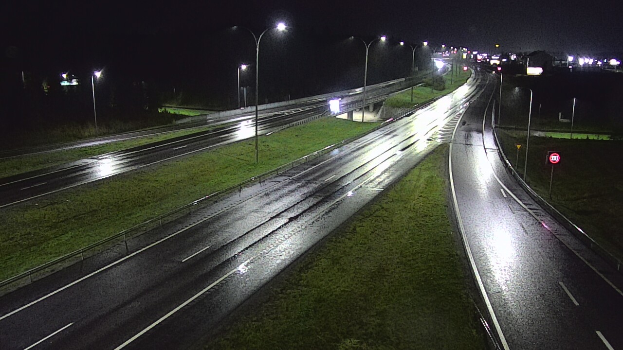 Weather Camera Image Road 4 Kempele, Zatelliitti, Oulu, Pohjois-Pohjanmaa