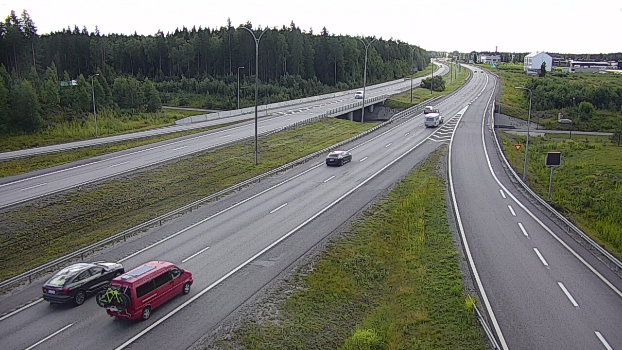 Kelikamerat Kuva Tie 4 Kempele, Zatelliitti, Oulu, Pohjois-Pohjanmaa