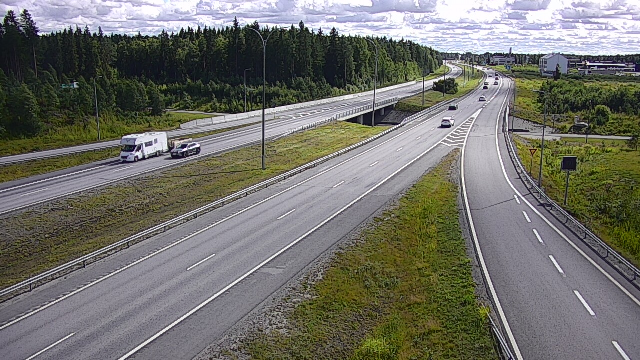 Kelikamerat Kuva Tie 4 Kempele, Zatelliitti, Oulu, Pohjois-Pohjanmaa