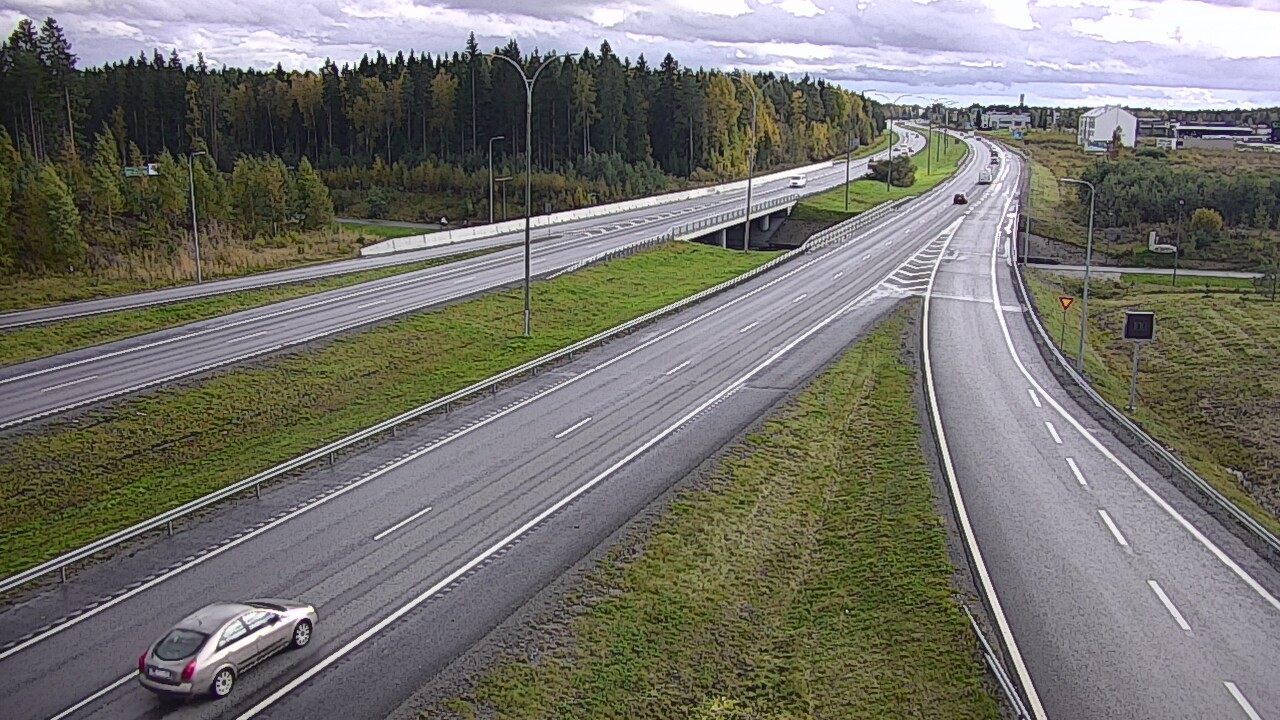 Weather Camera Image Road 4 Kempele, Zatelliitti, Oulu, Pohjois-Pohjanmaa