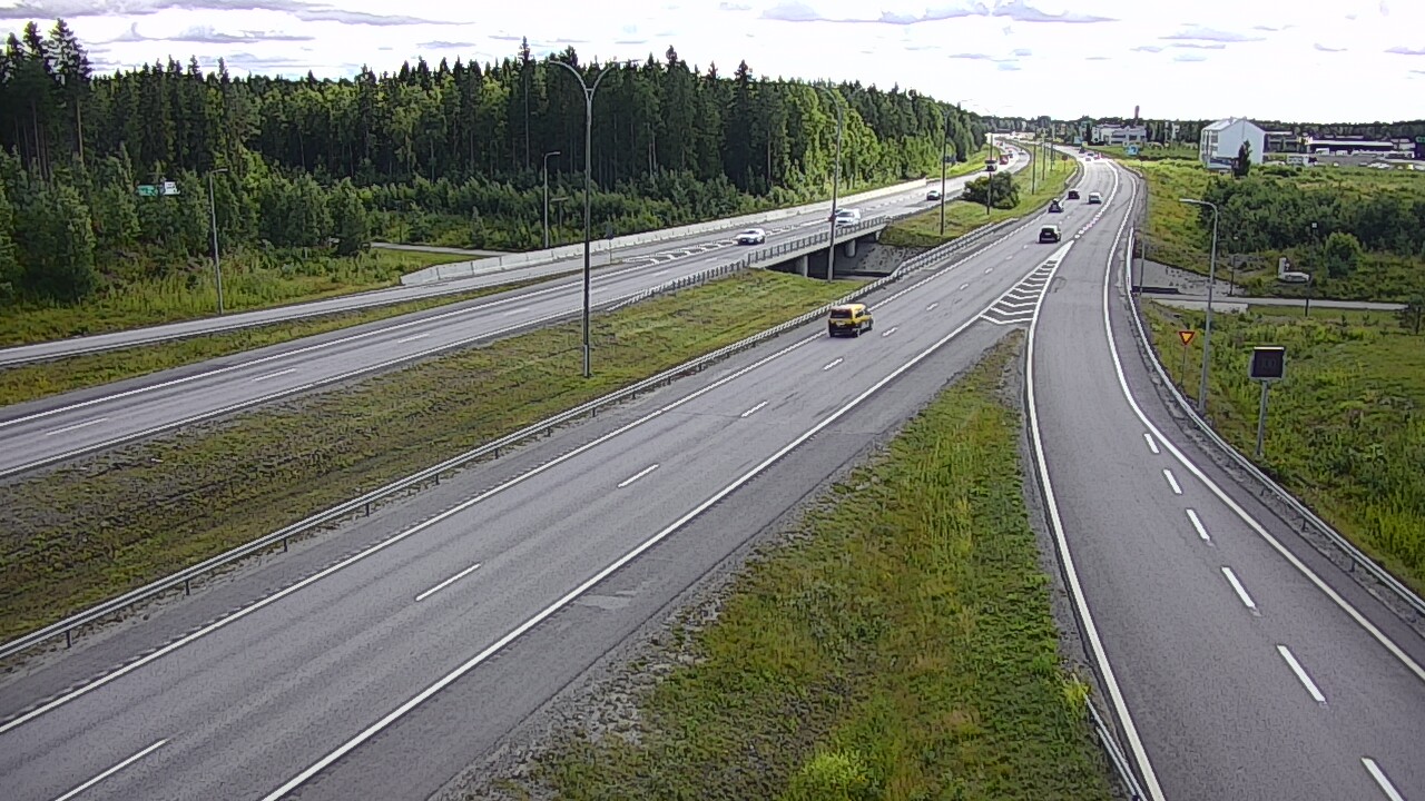 Kelikamerat Kuva Tie 4 Kempele, Zatelliitti, Oulu, Pohjois-Pohjanmaa