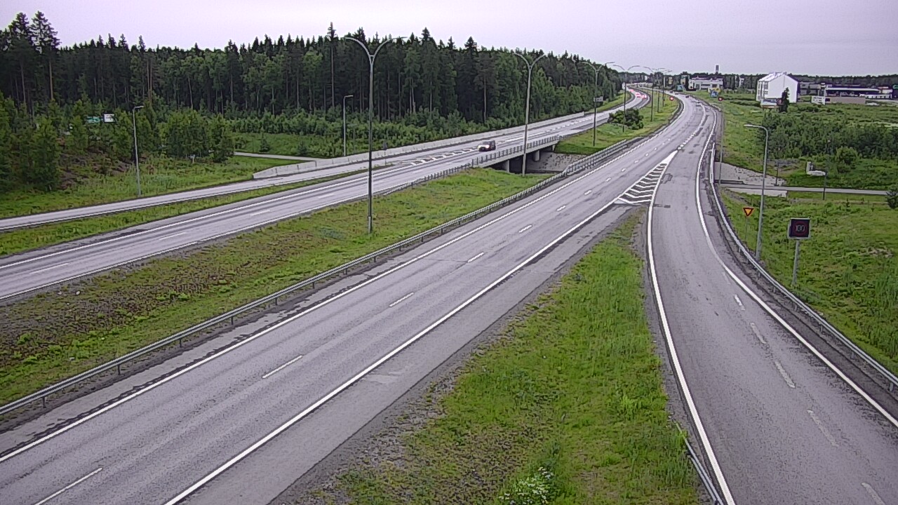 Kelikamerat Kuva Tie 4 Kempele, Zatelliitti, Oulu, Pohjois-Pohjanmaa