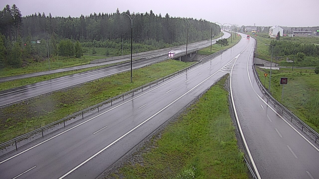 Kelikamerat Kuva Tie 4 Kempele, Zatelliitti, Oulu, Pohjois-Pohjanmaa