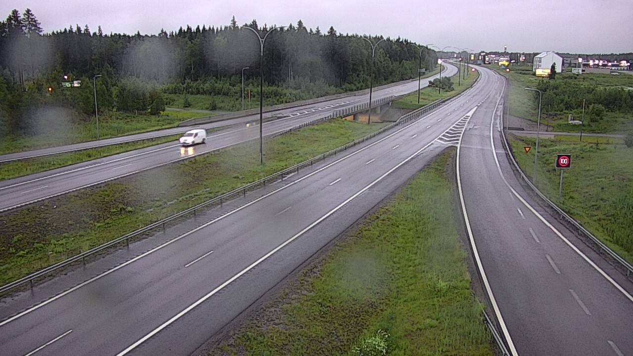 Kelikamerat Kuva Tie 4 Kempele, Zatelliitti, Oulu, Pohjois-Pohjanmaa