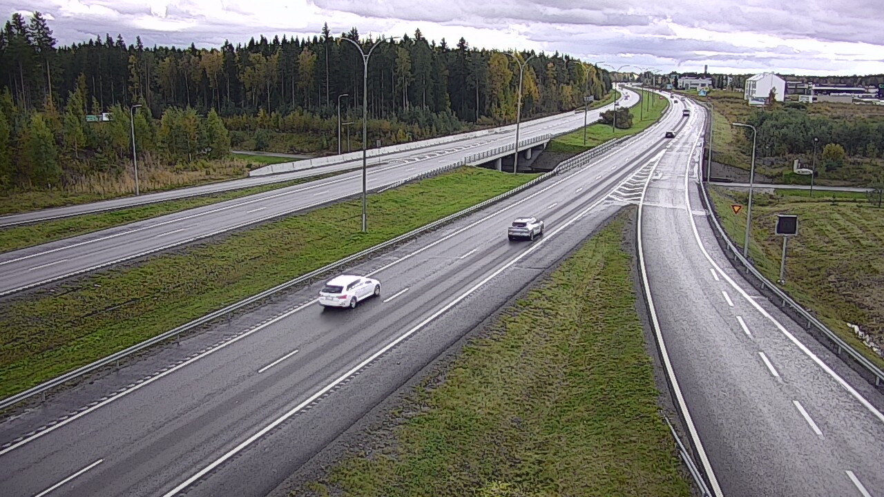 Weather Camera Image Road 4 Kempele, Zatelliitti, Oulu, Pohjois-Pohjanmaa