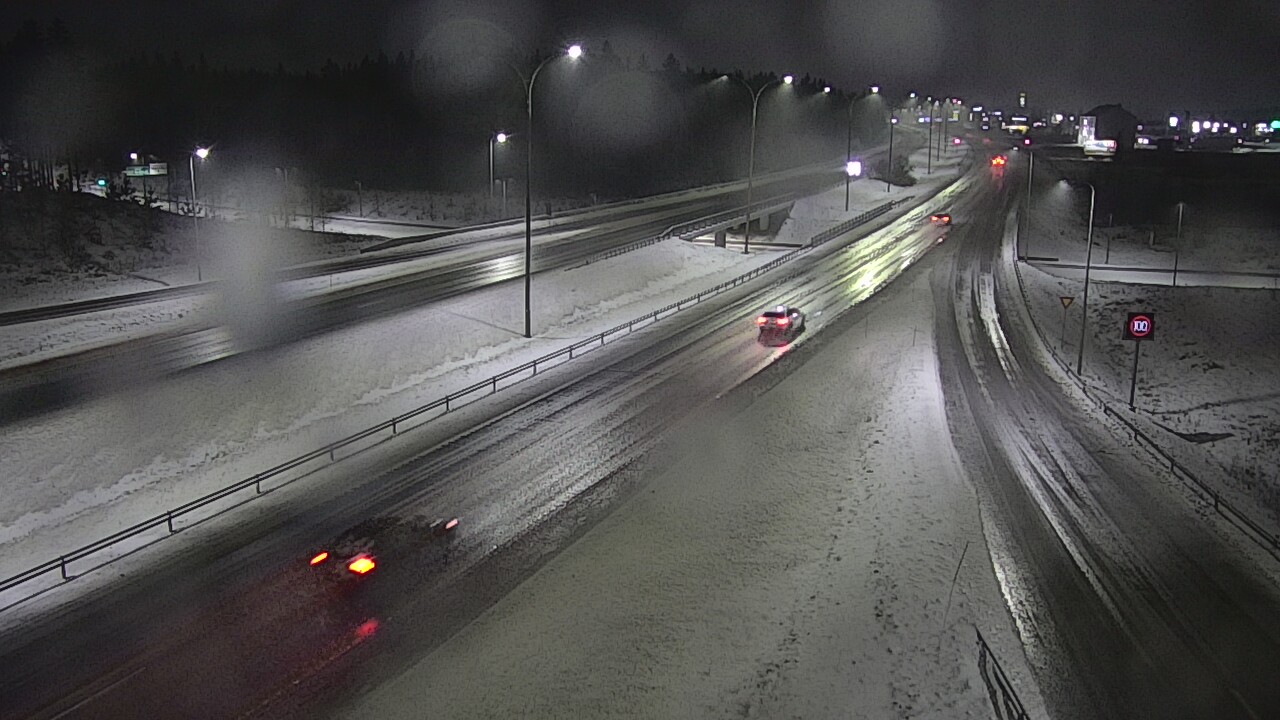 Kelikamerat Kuva Tie 4 Kempele, Zatelliitti, Oulu, Pohjois-Pohjanmaa