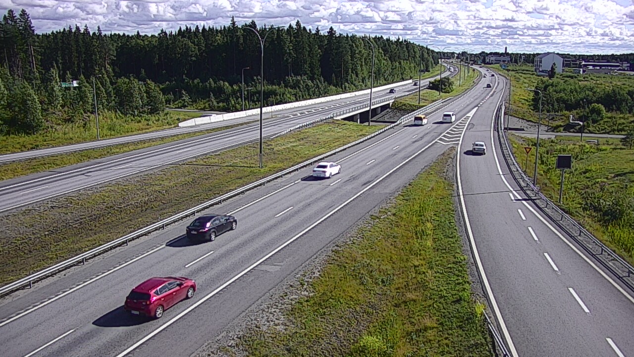 Kelikamerat Kuva Tie 4 Kempele, Zatelliitti, Oulu, Pohjois-Pohjanmaa