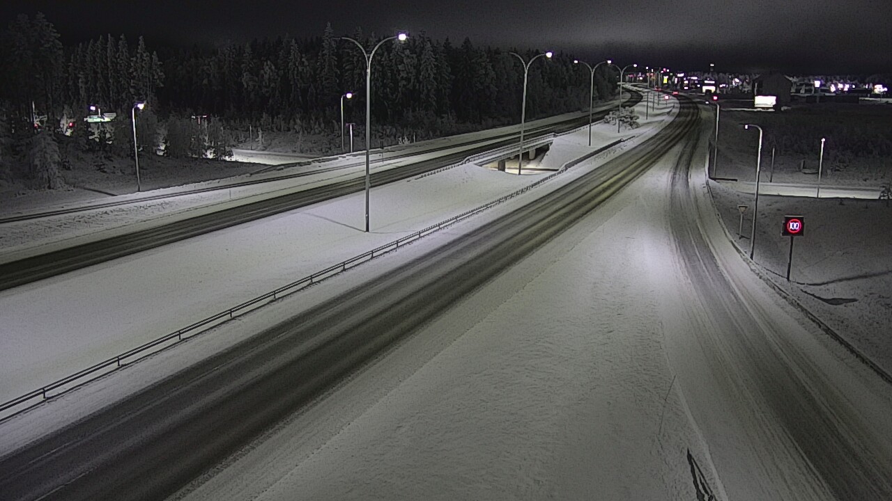 Weather Camera Image Road 4 Kempele, Zatelliitti, Oulu, Pohjois-Pohjanmaa