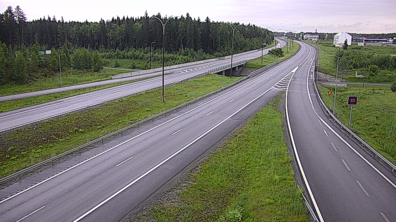 Kelikamerat Kuva Tie 4 Kempele, Zatelliitti, Oulu, Pohjois-Pohjanmaa