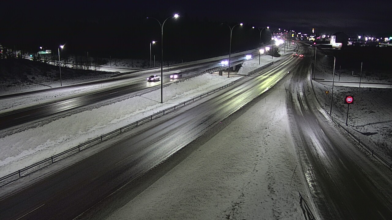 Weather Camera Image Road 4 Kempele, Zatelliitti, Oulu, Pohjois-Pohjanmaa