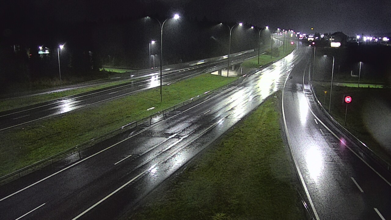 Weather Camera Image Road 4 Kempele, Zatelliitti, Oulu, Pohjois-Pohjanmaa
