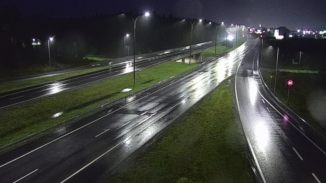Weather Camera Image Road 4 Kempele, Zatelliitti, Oulu, Pohjois-Pohjanmaa