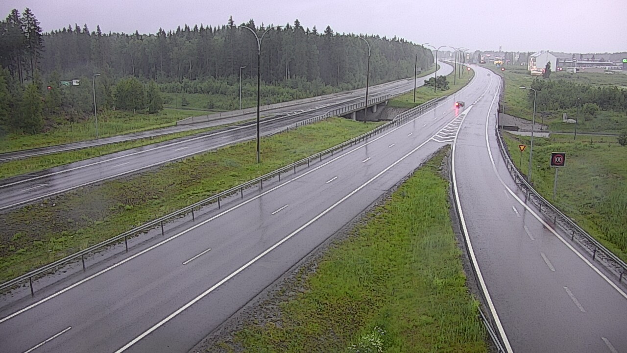 Kelikamerat Kuva Tie 4 Kempele, Zatelliitti, Oulu, Pohjois-Pohjanmaa