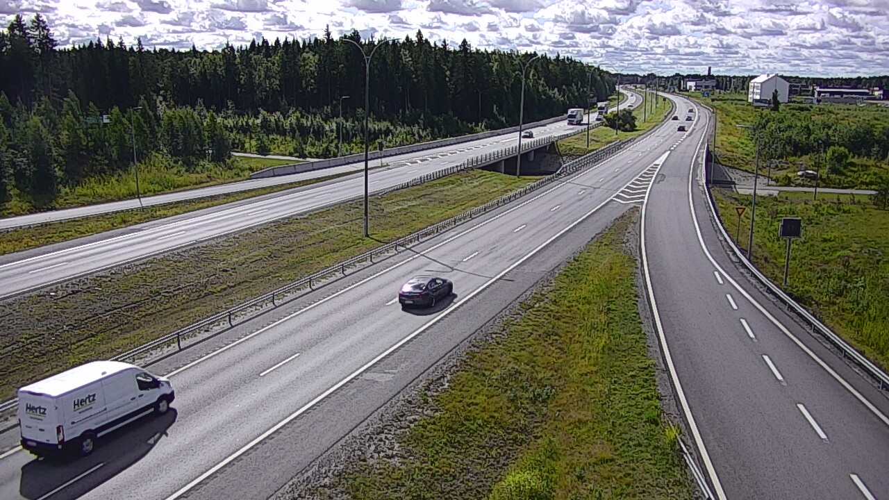Kelikamerat Kuva Tie 4 Kempele, Zatelliitti, Oulu, Pohjois-Pohjanmaa