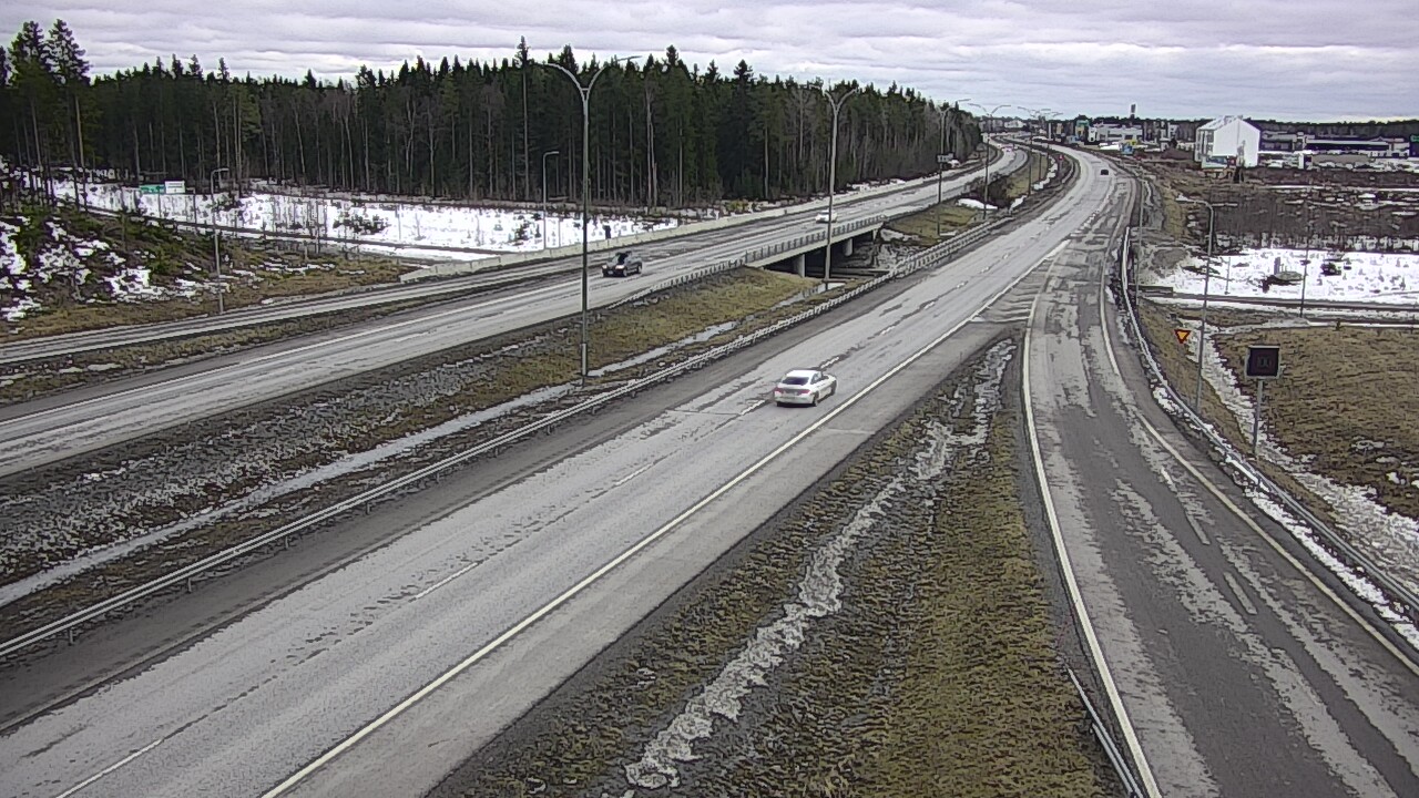 Weather Camera Image Road 4 Kempele, Zatelliitti, Oulu, Pohjois-Pohjanmaa