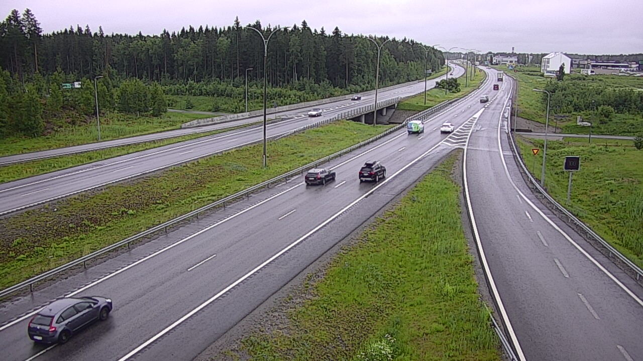 Kelikamerat Kuva Tie 4 Kempele, Zatelliitti, Oulu, Pohjois-Pohjanmaa