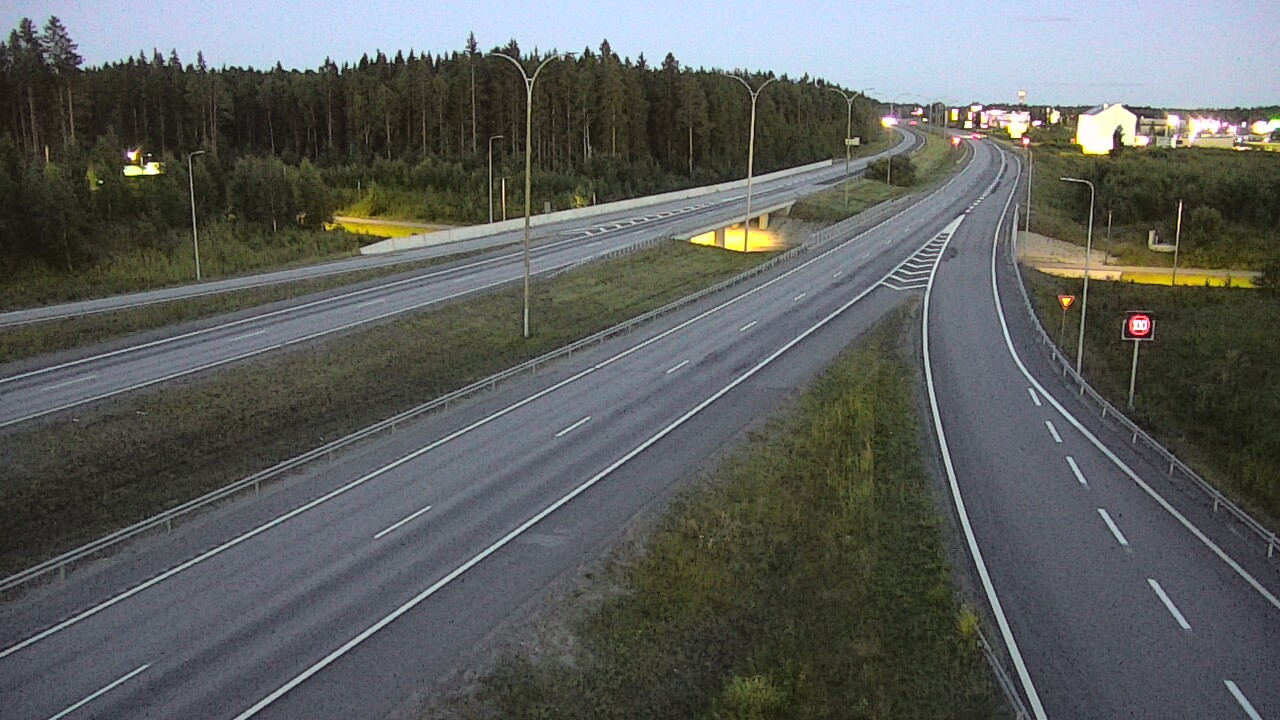 Kelikamerat Kuva Tie 4 Kempele, Zatelliitti, Oulu, Pohjois-Pohjanmaa