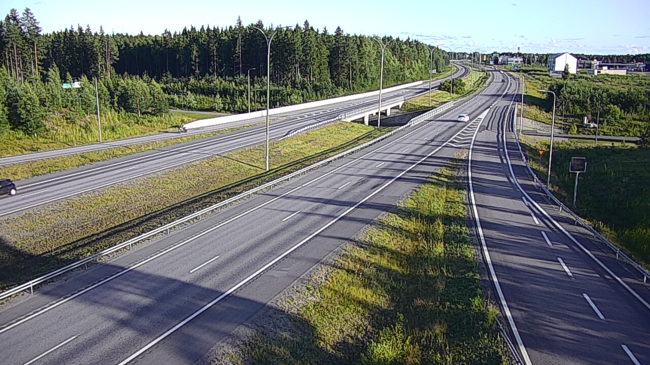 Kelikamerat Kuva Tie 4 Kempele, Zatelliitti, Oulu, Pohjois-Pohjanmaa