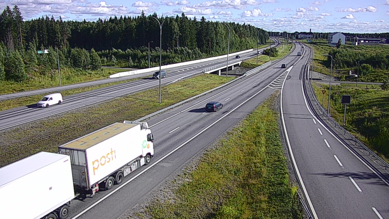 Kelikamerat Kuva Tie 4 Kempele, Zatelliitti, Oulu, Pohjois-Pohjanmaa