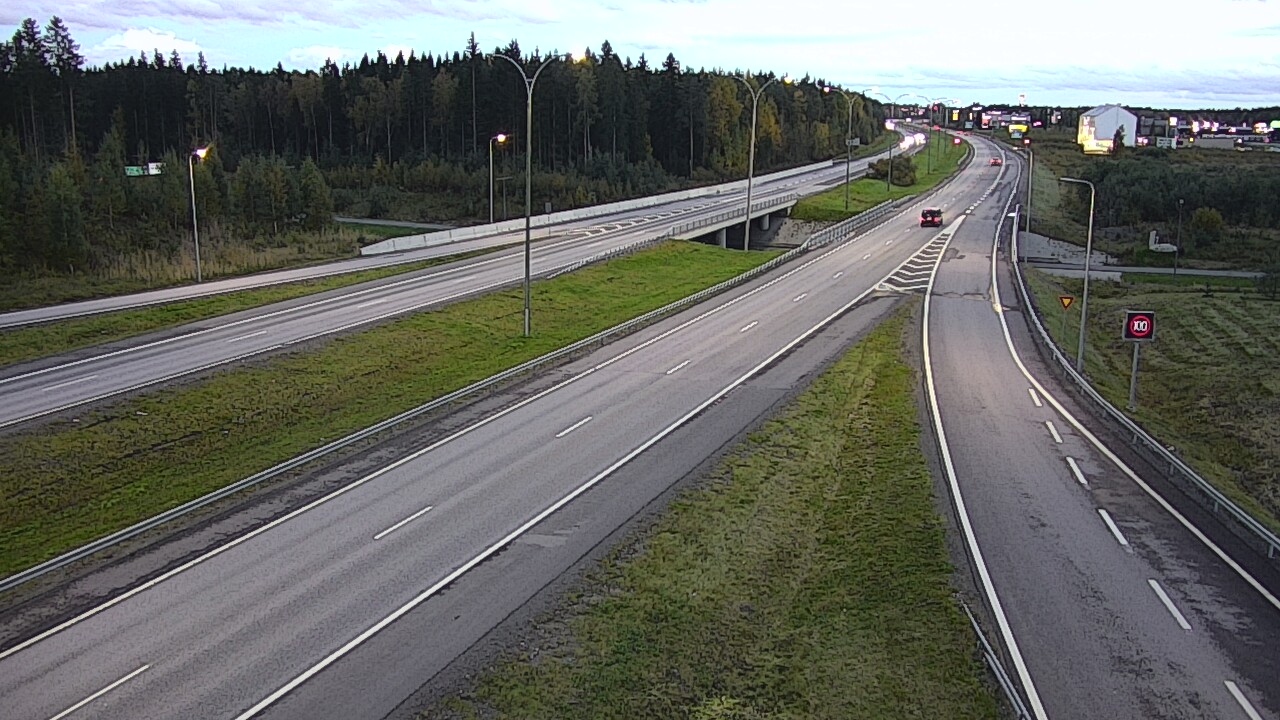 Weather Camera Image Road 4 Kempele, Zatelliitti, Oulu, Pohjois-Pohjanmaa