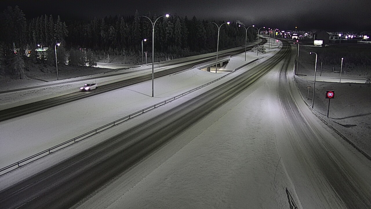 Weather Camera Image Road 4 Kempele, Zatelliitti, Oulu, Pohjois-Pohjanmaa