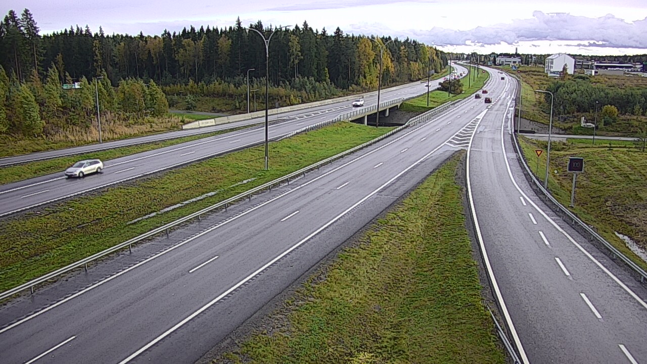 Kelikamerat Kuva Tie 4 Kempele, Zatelliitti, Oulu, Pohjois-Pohjanmaa