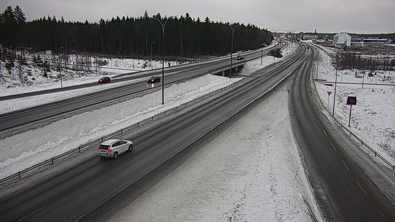 Weather Camera Image Road 4 Kempele, Zatelliitti, Oulu, Pohjois-Pohjanmaa