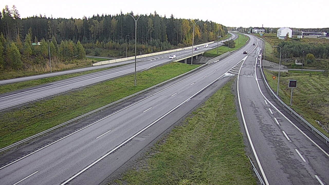 Weather Camera Image Road 4 Kempele, Zatelliitti, Oulu, Pohjois-Pohjanmaa