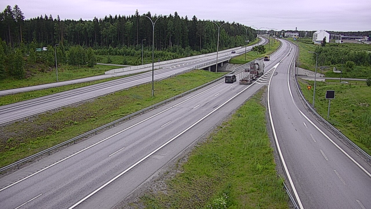 Kelikamerat Kuva Tie 4 Kempele, Zatelliitti, Oulu, Pohjois-Pohjanmaa