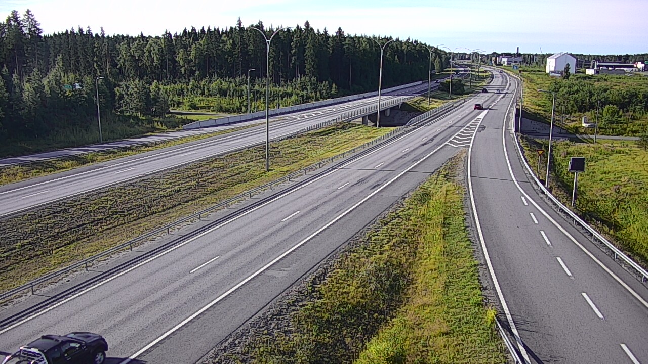 Weather Camera Image Road 4 Kempele, Zatelliitti, Oulu, Pohjois-Pohjanmaa