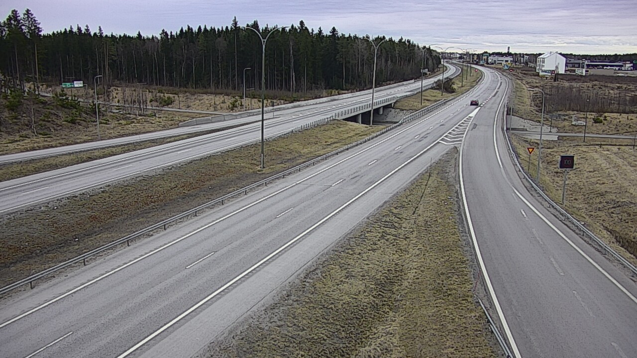 Weather Camera Image Road 4 Kempele, Zatelliitti, Oulu, Pohjois-Pohjanmaa