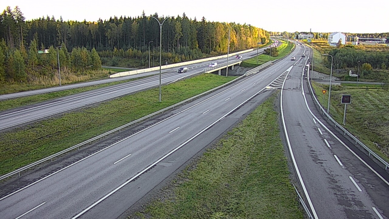 Weather Camera Image Road 4 Kempele, Zatelliitti, Oulu, Pohjois-Pohjanmaa