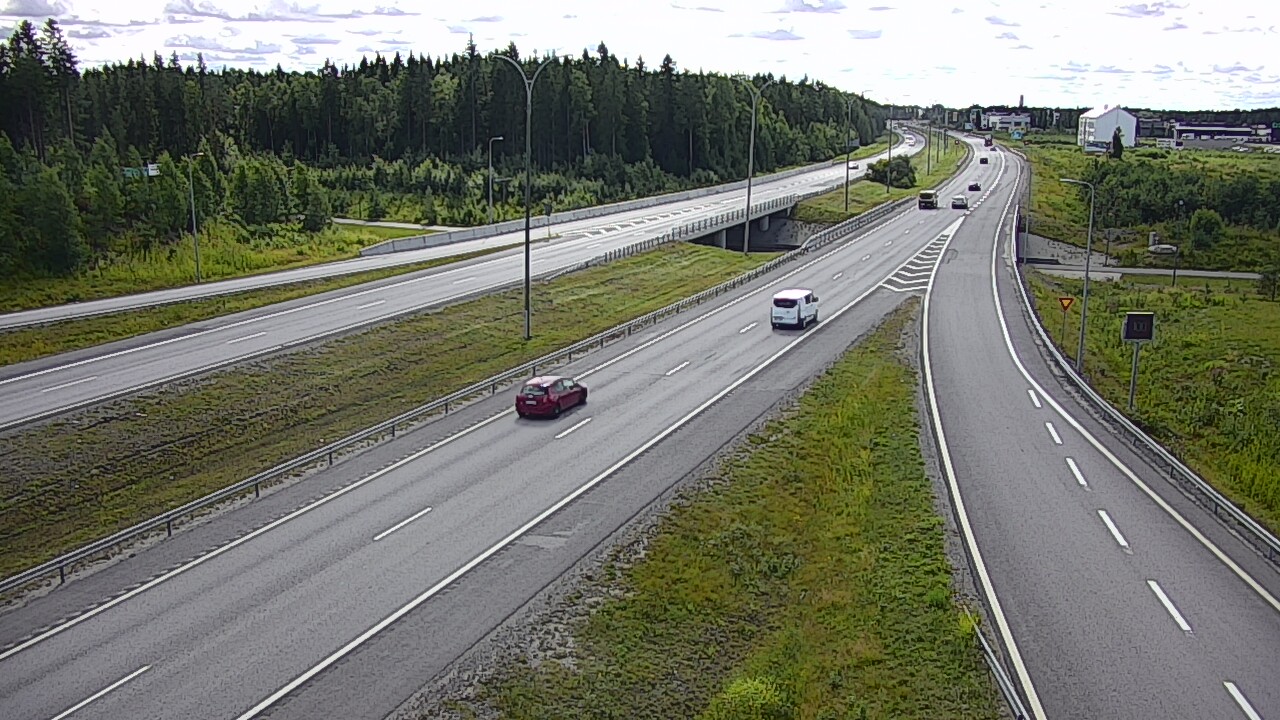 Kelikamerat Kuva Tie 4 Kempele, Zatelliitti, Oulu, Pohjois-Pohjanmaa