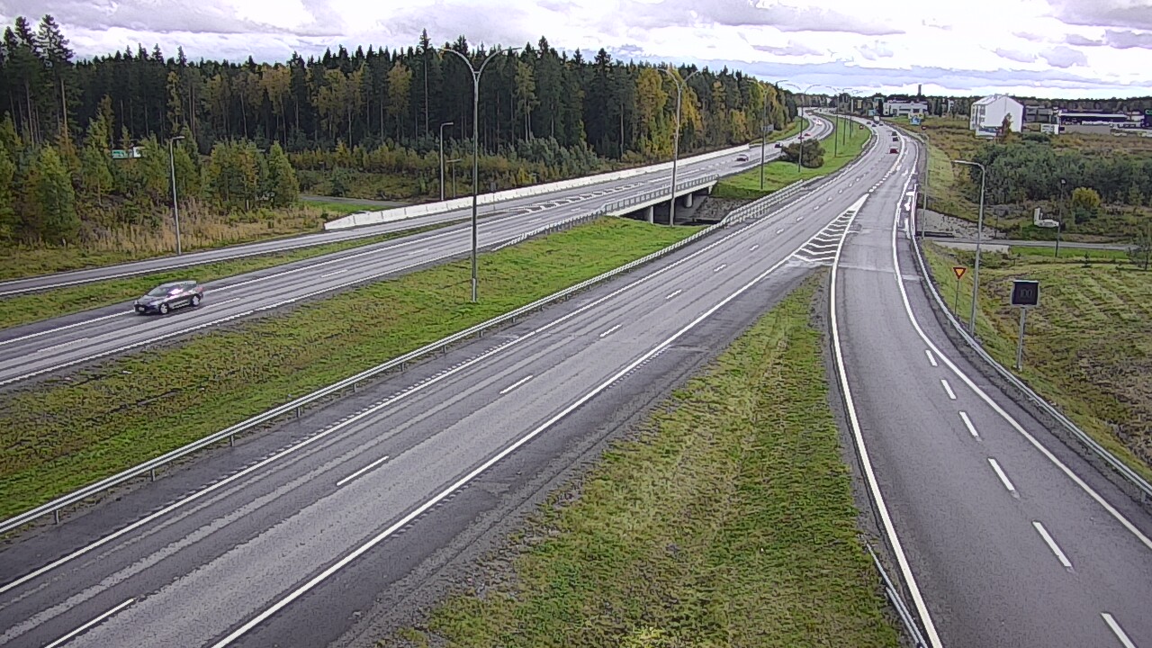 Weather Camera Image Road 4 Kempele, Zatelliitti, Oulu, Pohjois-Pohjanmaa