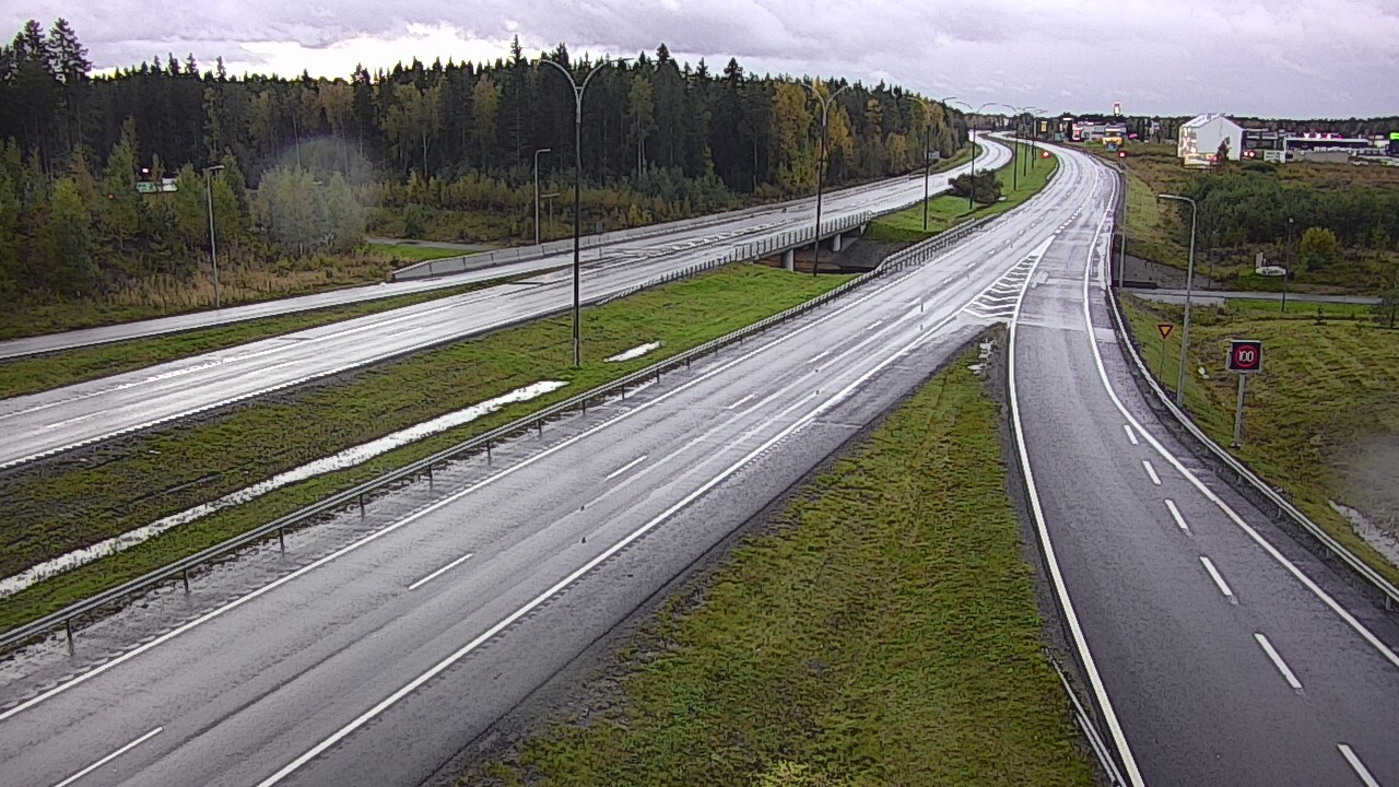 Weather Camera Image Road 4 Kempele, Zatelliitti, Oulu, Pohjois-Pohjanmaa