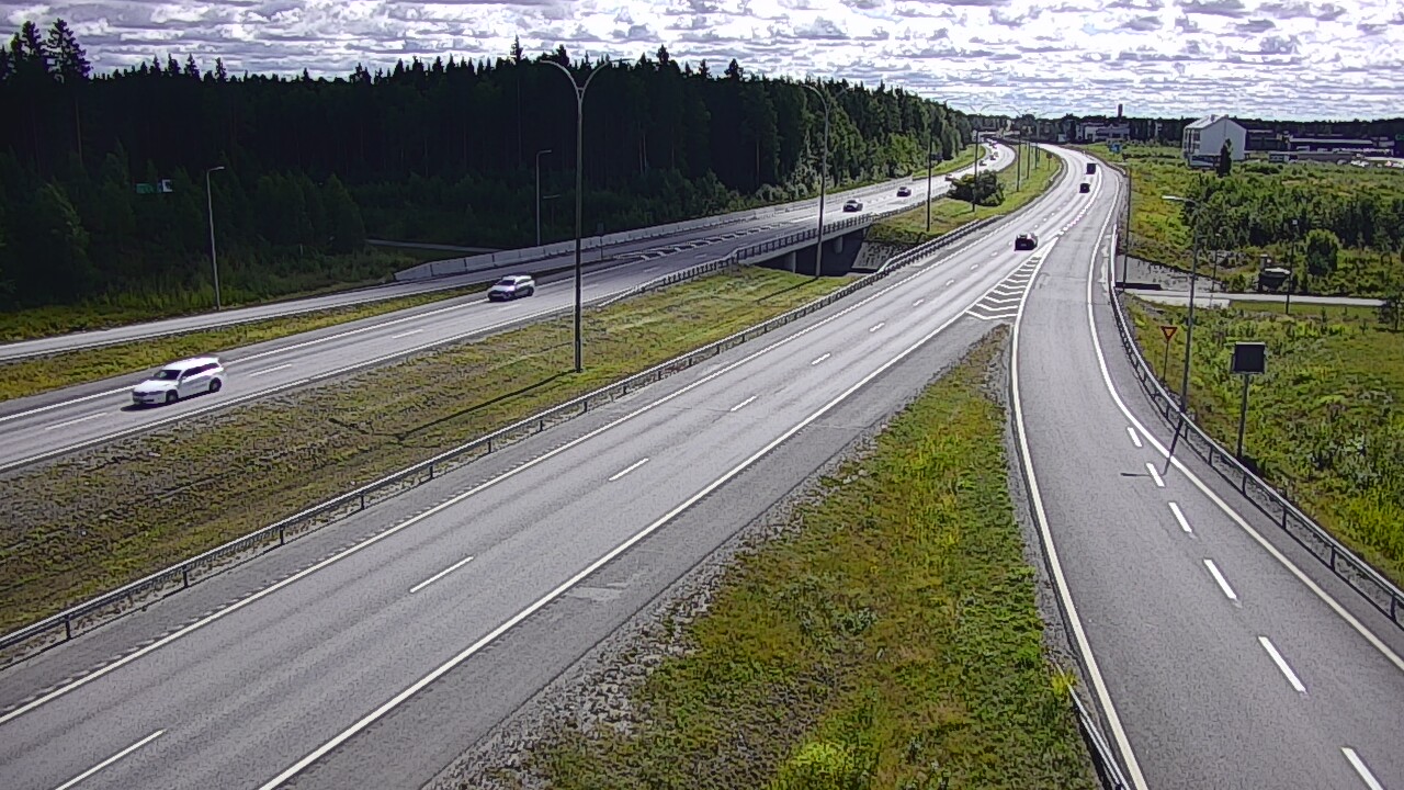 Kelikamerat Kuva Tie 4 Kempele, Zatelliitti, Oulu, Pohjois-Pohjanmaa