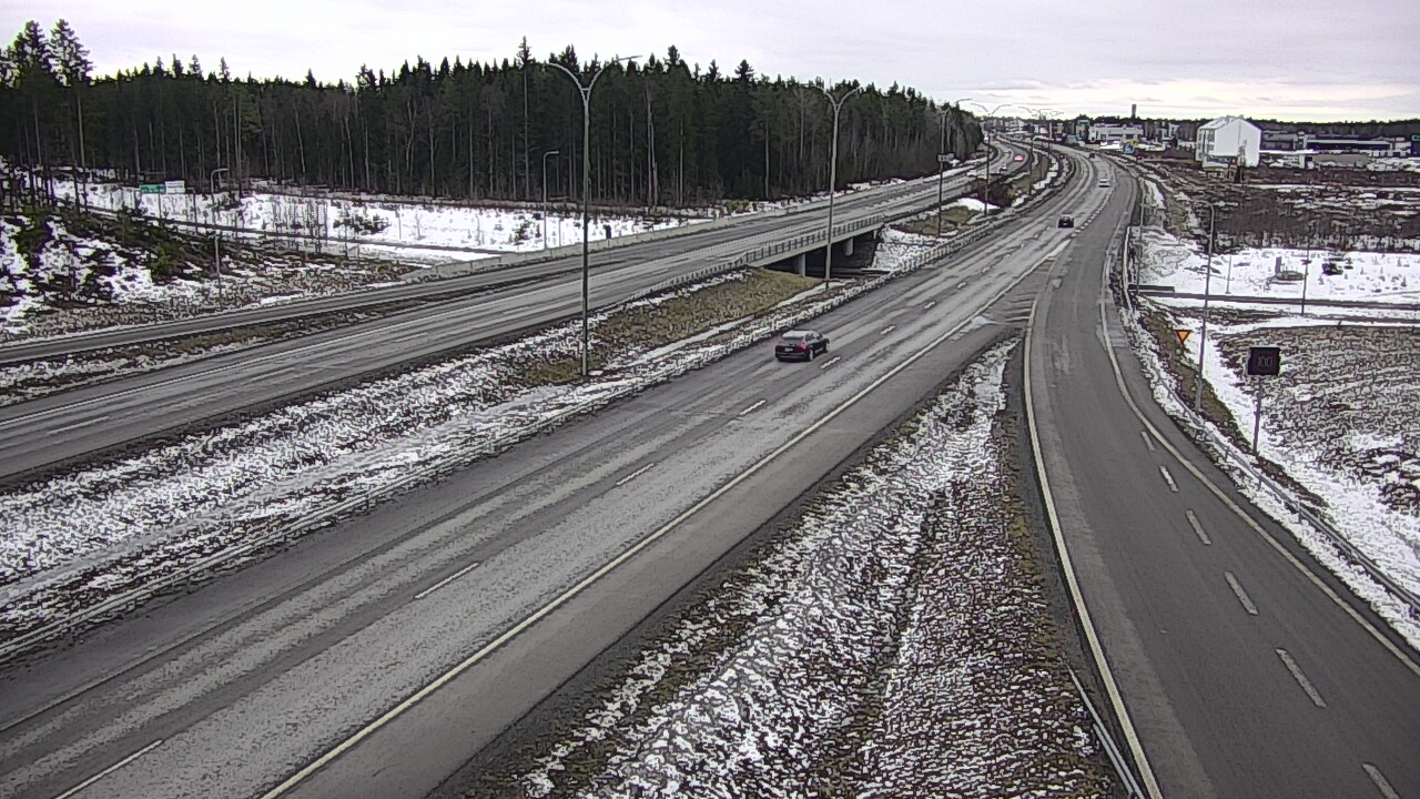 Weather Camera Image Road 4 Kempele, Zatelliitti, Oulu, Pohjois-Pohjanmaa