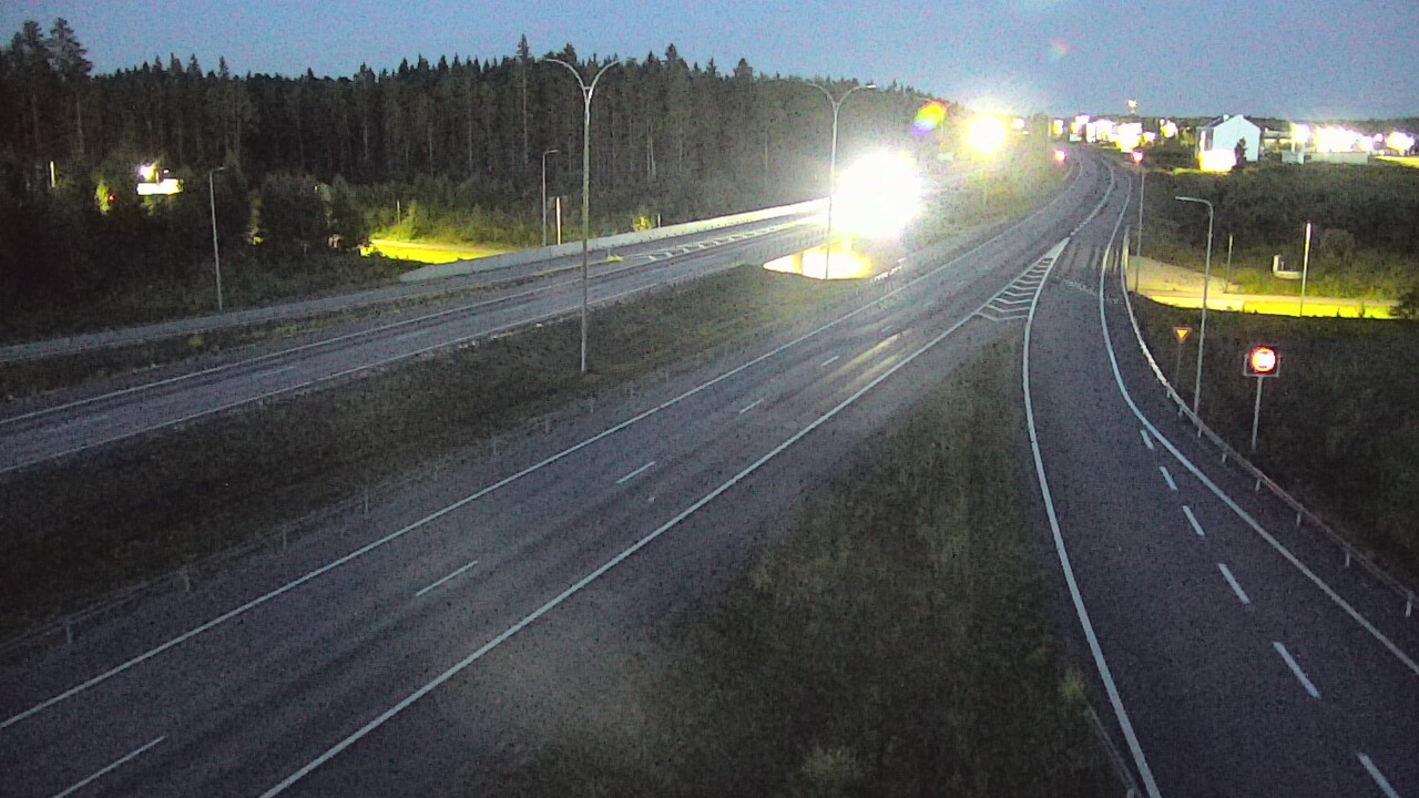 Kelikamerat Kuva Tie 4 Kempele, Zatelliitti, Oulu, Pohjois-Pohjanmaa