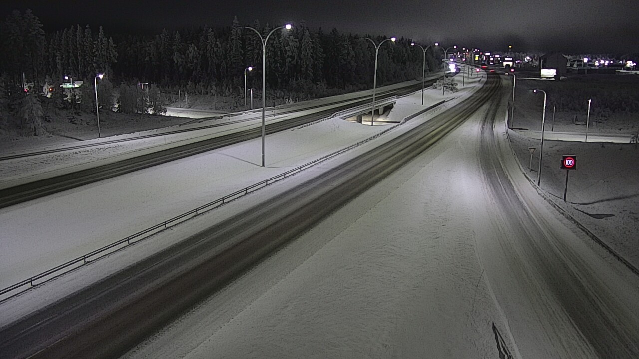 Weather Camera Image Road 4 Kempele, Zatelliitti, Oulu, Pohjois-Pohjanmaa