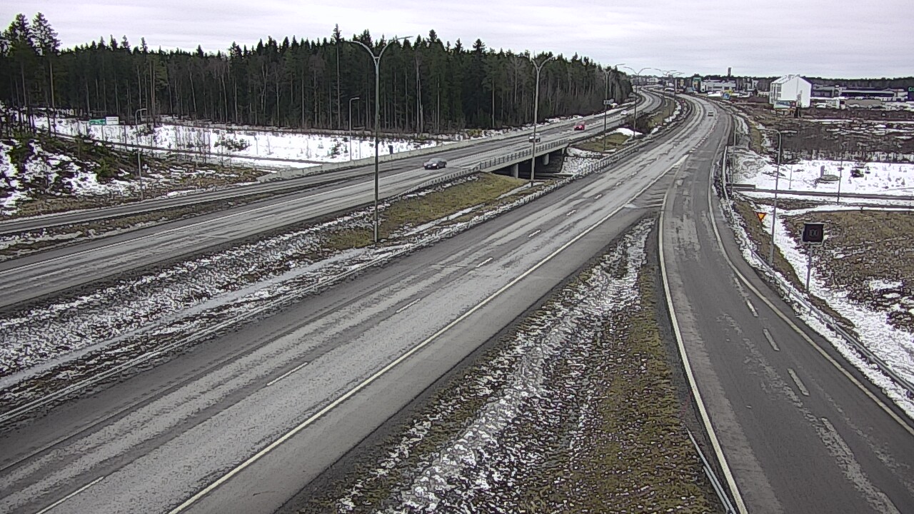 Weather Camera Image Väg 4 Kempele, Zatelliitti, Oulu, Pohjois-Pohjanmaa